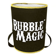 Black bucket with 