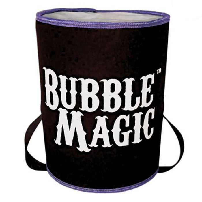 Bubble Magic 73-micron extraction shaker bag, black with white text and purple trim.