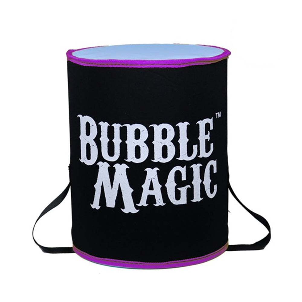 Black bubble magic extraction shaker bag with purple trim and white lettering.