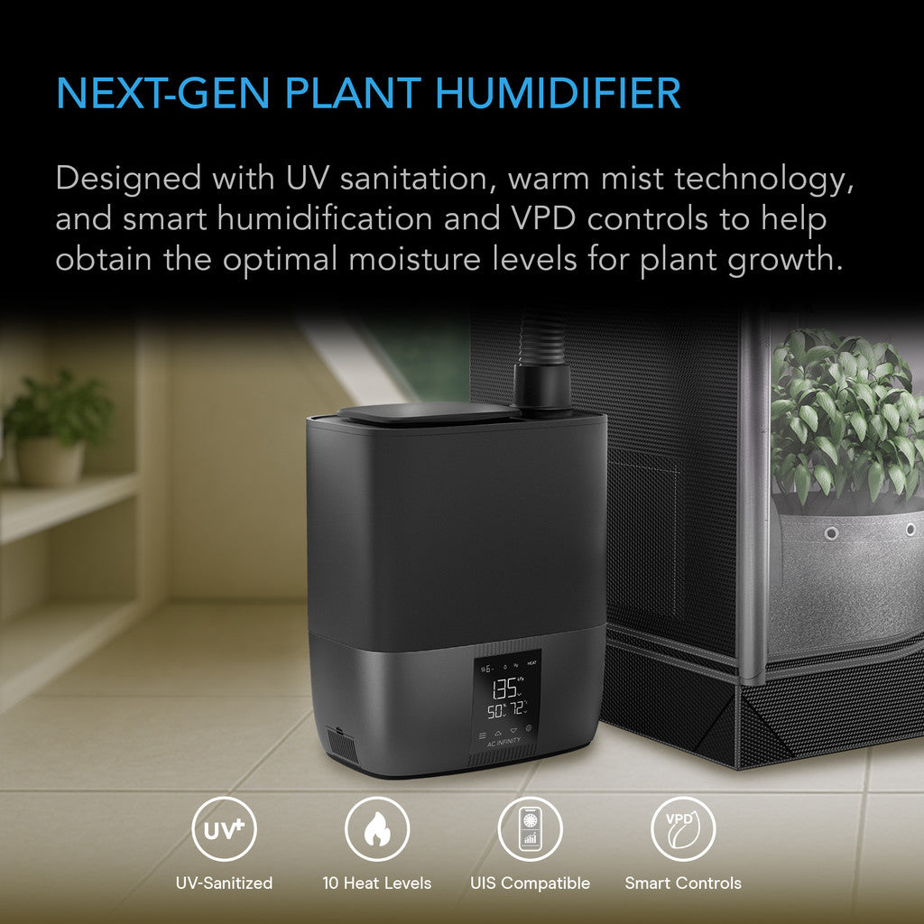 AC Infinity CLOUDFORGE T5, Environmental Plant Humidifier, 9L