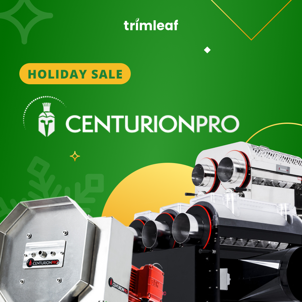 CenturionPro Holiday Sale: Green background with "Holiday Sale" banner, "CenturionPro" text and logo.