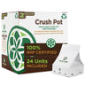 Char Coir Crush Pot 2 Gallon - 36 Cases/Pallet