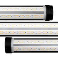 Tri-spec 150W LED grow light with white and red diodes, designed for under canopy use.