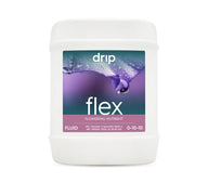 Drip Hydro Flex flowering nutrient, 5-gallon jug, 0-10-10 fertilizer.
