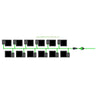 Alien Hydroponics EasyFeed System - 12 Pot 2 Row Kit