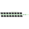 Alien Hydroponics EasyFeed System - 16 Pot 2 Row Kit