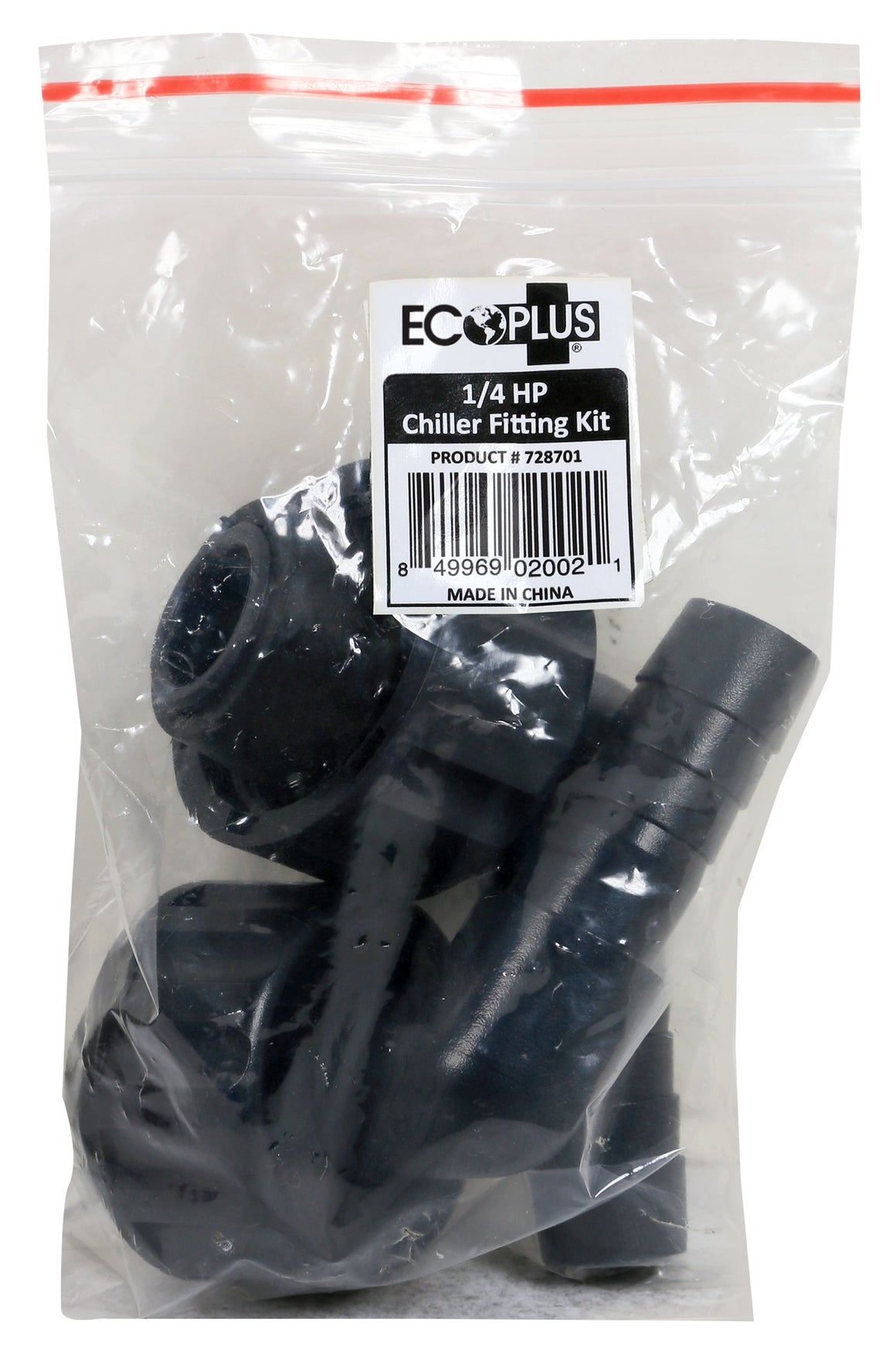 EcoPlus 1/4 HP Water Chiller Fitting Kit