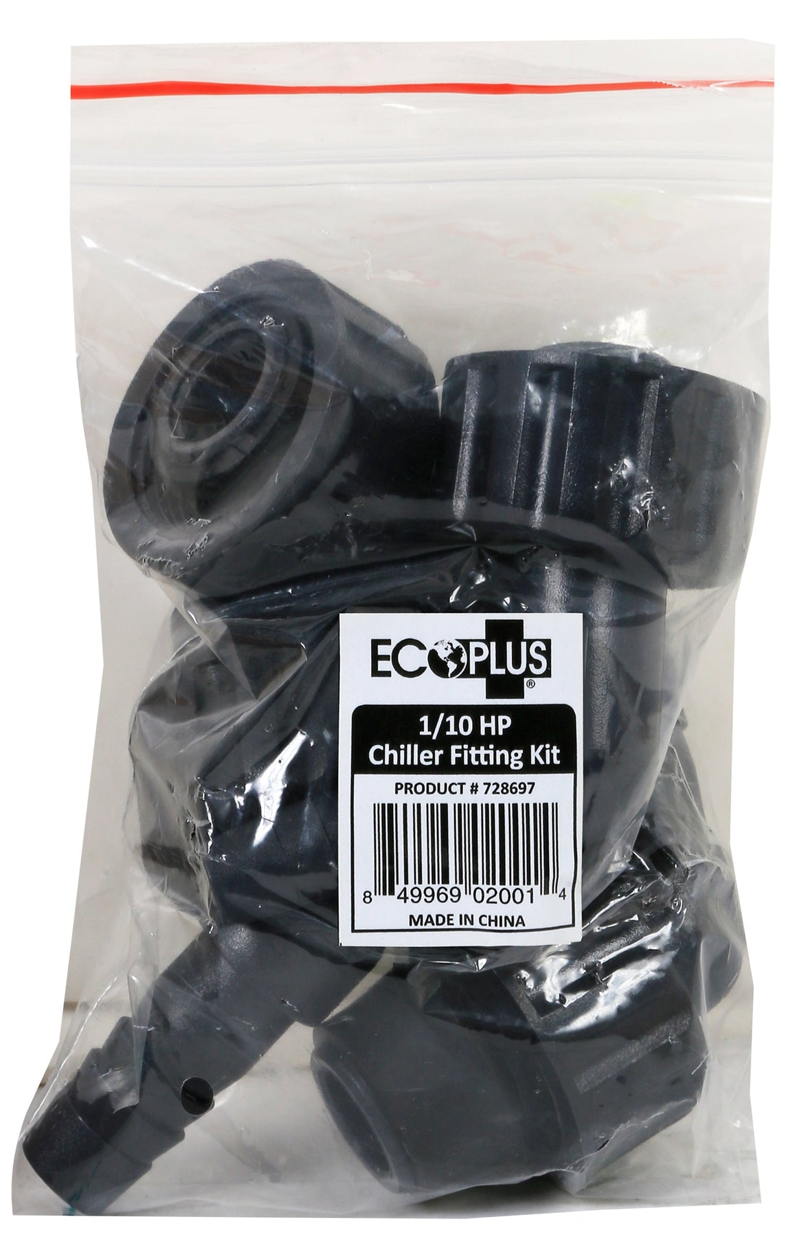 EcoPlus 1/10 HP Water Chiller Fitting Kit