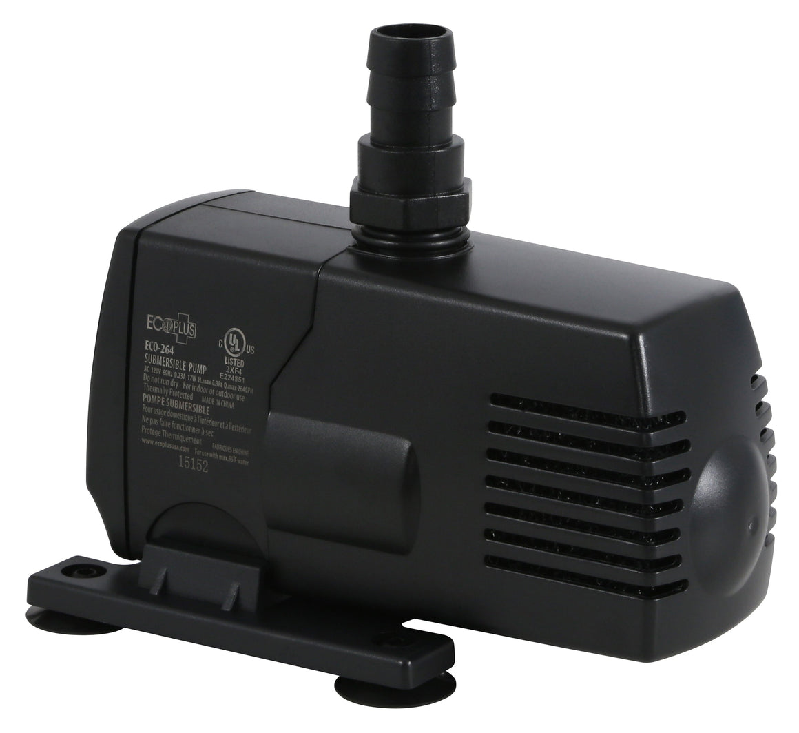 EcoPlus Eco 264 Fixed Flow Submersible/Inline Pump (290 GPH)