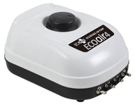 White EcoPlus Eco Air Pump 4 with black base and four air outlets.