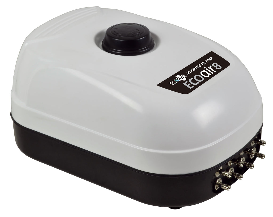 EcoPlus Eco Air Pump 8 adjustable air pump for aquarium use.