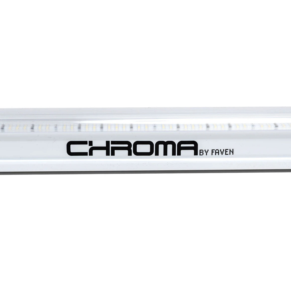 Faven Chroma ProPack LED light bar with black logo on white.