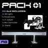 Faven Lighting Under Canopy R8 4' x 4' Starter Pack - 120V