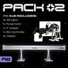 Faven Lighting Under Canopy R8 4' x 8' Starter Pack - 120V