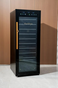 Black Flavorwise Smart Drying & Curing Cabinet with orange handle and digital display.