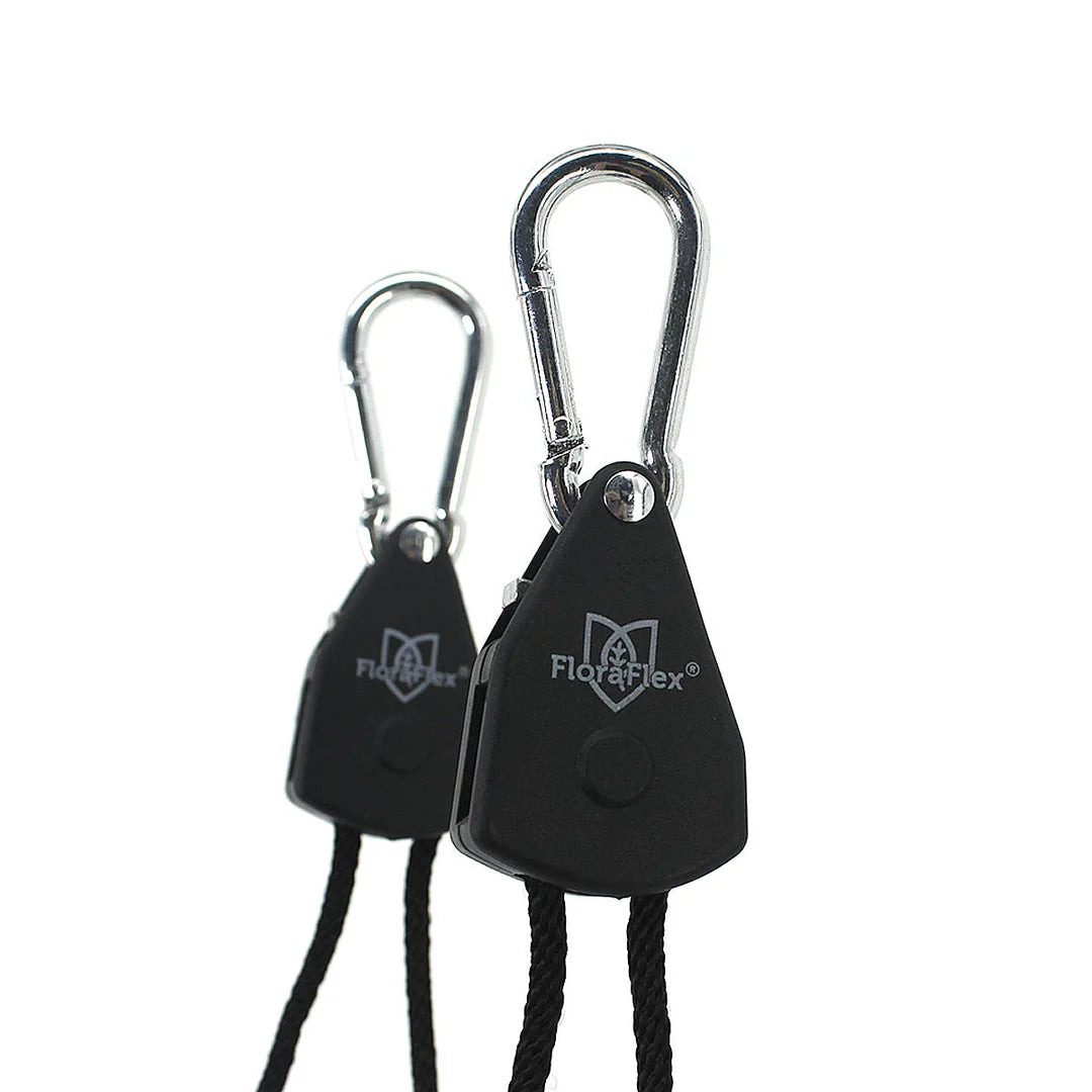 FloraFlex Adjustable Rope Ratchet Pulley System - 2 Pack