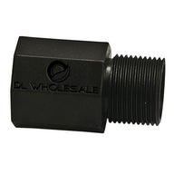 Black adapter with 