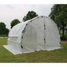 Grow1 Heavy-Duty Greenhouse Hoop House - 10' x 10' x 6.5'