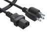 120V 14 Gauge Power Cord - 8ft