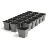 Grow1 18-Site Break-A-Part Tray with 3.5" Deep Pots - 10" x 20"