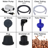 Grow1 Deep Water Culture 1 Bucket 5 Gallon Complete Kit