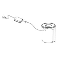 Grow1 Deep Water Culture 1 Bucket 5 Gallon Complete Kit