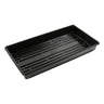 Grow1 Extreme Black Propagation Tray No Drain Holes - 10" x 20"