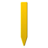 Grow1 Plant Stake Labels - Yellow (1000 pieces)