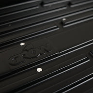 Black propagation tray with embossed 
