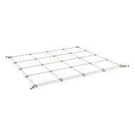 Metal grid netting, 2ft x 2ft, 6in squares, for plant support and climbing.