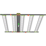 GrowPros Chameleon 5x5 LED grow light with multiple diodes.