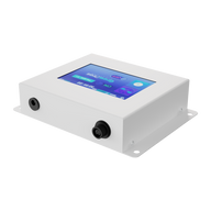 White GrowPros ACS Controller with a touchscreen displaying a fan icon, 