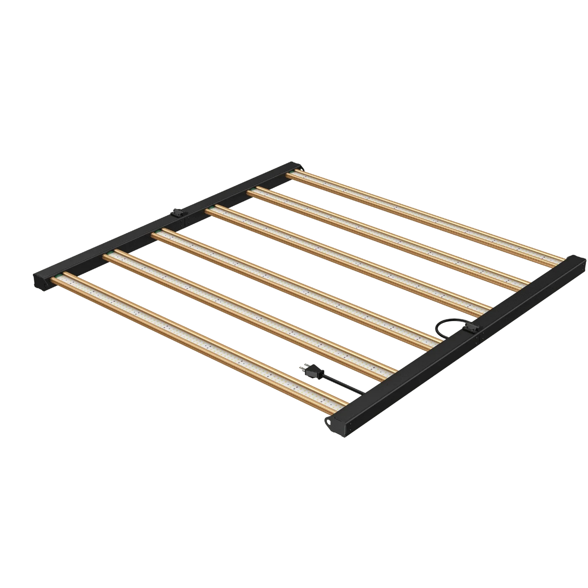Growers Choice ROI-F720 LED grow light with 6 bars and adjustable dimmer.