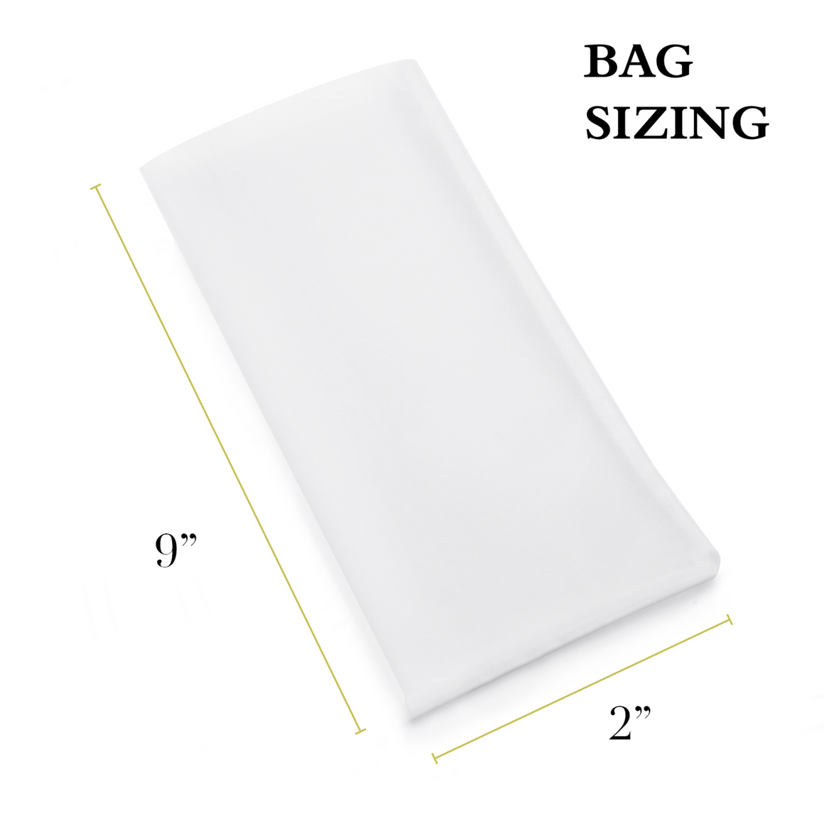 Gutenberg's Dank Pressing Co 2" x 9" Rosin Bags - 25 Pack