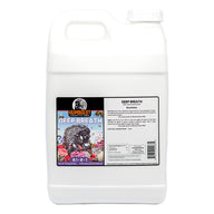 Humboldt County's Own Deep Breath fertilizer 2.5-gallon jug with detailed instructions and analysis.