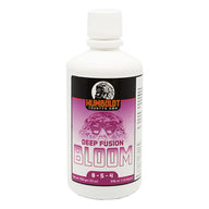 Humboldt County's Own Deep Fusion Bloom 0-5-4 fertilizer in a 32oz bottle.