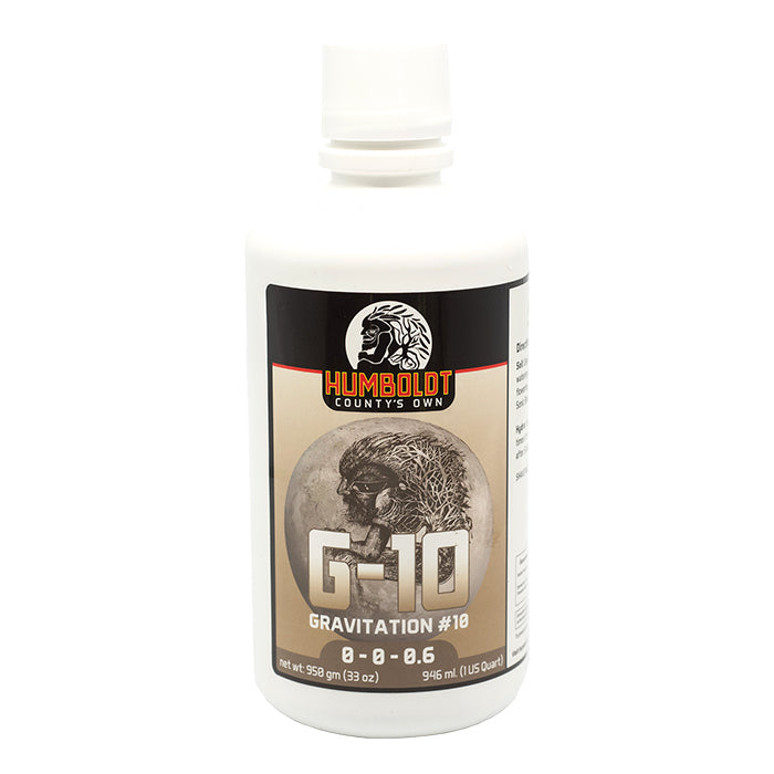 Humboldt County's Own G-10 Gravitation #10 nutrient bottle, 32oz.