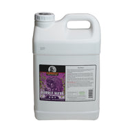 Humboldt County's Own Purple Maxx 2.5 gallon fertilizer jug with label.