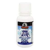 Humboldt County's Own Snow Storm Ultra 8oz fertilizer bottle with mountain and face graphic.