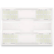 HLG 750FS LED grow light with eight Samsung Quantum Boards and multiple rows of white LEDs.