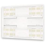 White Quantum Board grow light with multiple LED panels, 