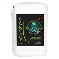 Hygrozyme horticultural enzyme formula 20L jug. Accelerates root zone growth with a natural cleaner for growing media.