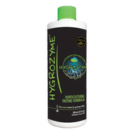 Hygrozyme horticultural enzyme formula bottle with green cap. 500mL.