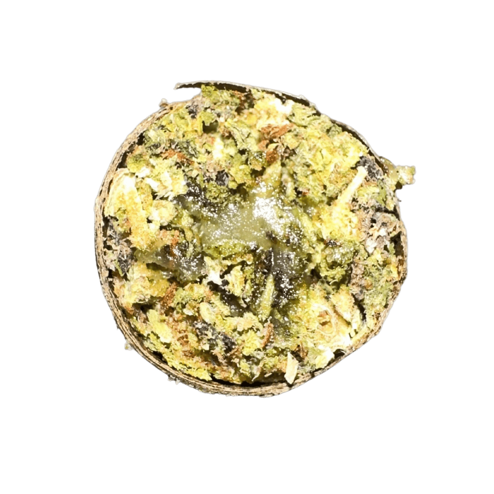 Closeup of Hash Hole Preroll Made by Jiko+