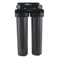 HydroLogic BIGboy dual-stage water filter with KDF85 and carbon filters.