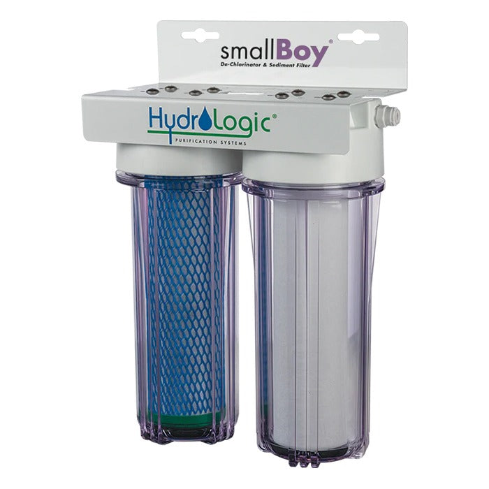 HydroLogic smallBoy filter: KDF85 & Carbon water purification system.