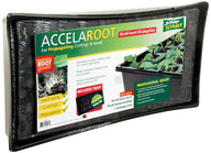 Jump Start AccelaROOT 50-cell propagation tray with starter plugs and drainage tray.