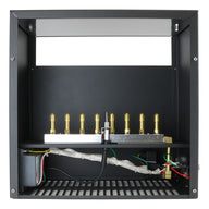 LTL Controls propane CO2 generator with 10 brass burners and internal wiring.
