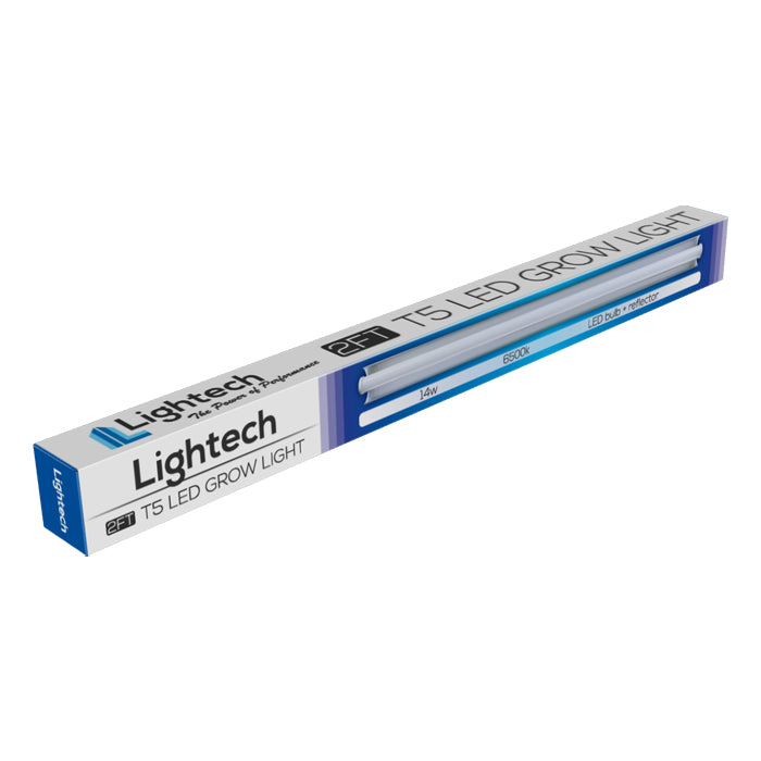 Lightech 2ft T5 LED Grow Light reflector, 14w, 6500k.