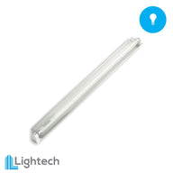 Lightech 2ft T5 single reflector light tube with blue bulb icon.